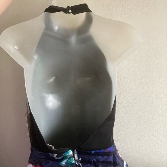 Hot gal large high low halter dress new - Picture 3 of 6